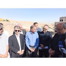 بازدید استاندار کرمانشاه و رئیس دانشگاه علوم پزشکی از پروژه بیمارستان ۵۴۰ تختخوابی