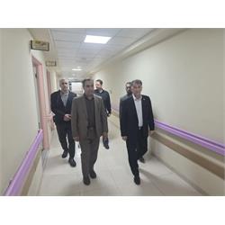 بازدید رئیس مرکز حراست وزارت بهداشت از مرکز جامع سرطان شهید آیت‌الله رئیسی کرمانشاه؛ تجهیزات پیشرفته در آستانه بهره‌برداری کامل