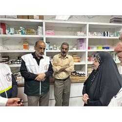 بازدید دکتر محبوبه جندقی، رئیس اداره اورژانس بیمارستانی معاونت درمان وزارت بهداشت، از مرکز ثارالله