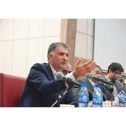 دکتر سروش، رئیس دانشگاه علوم پزشکی کرمانشاه در جمع اعضای هیأت علمی گروه‌های علوم پایه: